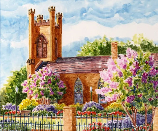 Janet Francoeur First Baptist WC SW🎨 Jan's Prints🎨 Buy Art at Carolina Creations Gallery in Downtown New Bern🎨