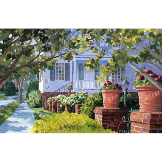 Jan Francoeur Print Gull Harbor🎨 Jan's Prints🎨 Buy Art at Carolina Creations Gallery in Downtown New Bern🎨