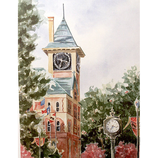 Jan Francoeur Print City Hall New Bern🎨 Jan's Prints🎨 Buy Art at Carolina Creations Gallery in Downtown New Bern🎨