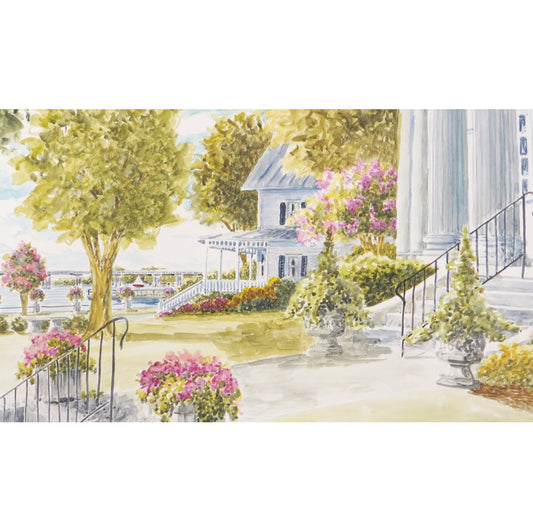 Jan Francoeur Original Down Neuse River🎨 Jan's Originals🎨 Buy Art at Carolina Creations Gallery in Downtown New Bern🎨