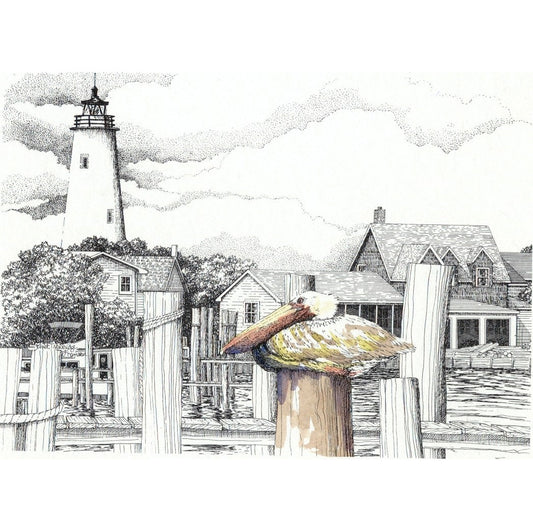 Jan Francoeur Silver Lake Sentinal SW🎨 Jan's Prints🎨 Buy Art at Carolina Creations Gallery in Downtown New Bern🎨