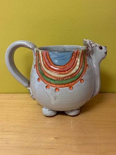 Llama Mug? Pottery? Buy Art at Carolina Creations Gallery in Downtown New Bern?