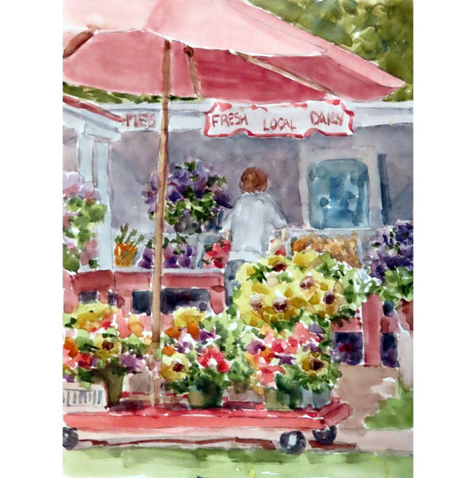 Jan Francoeur Original Fresh Produce🎨 Jan's Originals🎨 Buy Art at Carolina Creations Gallery in Downtown New Bern🎨