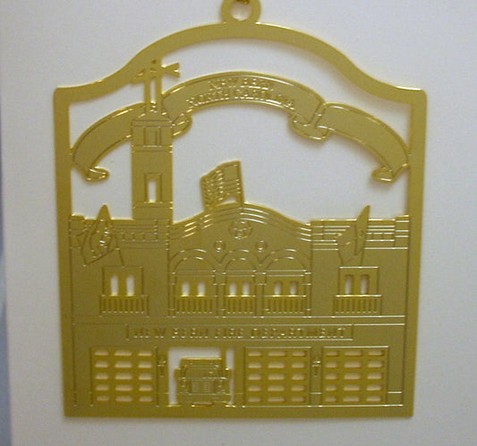 JTF New Bern Ornament Fire House 2004🎨 Historical Ornaments🎨 Buy Art at Carolina Creations Gallery in Downtown New Bern🎨
