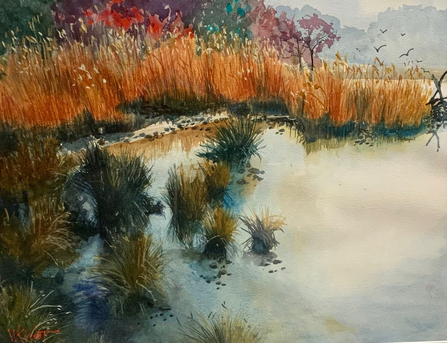 William West Quiet Place Print🎨 William West🎨 Buy Art at Carolina Creations Gallery in Downtown New Bern🎨