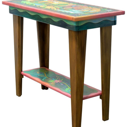Handmade 3" Sofa Table🎨 Wood🎨 Buy Art at Carolina Creations Gallery in Downtown New Bern🎨