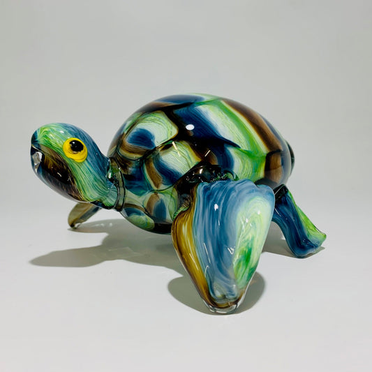 Handblown Glass Turtle? Glass? Buy Art at Carolina Creations Gallery in Downtown New Bern?