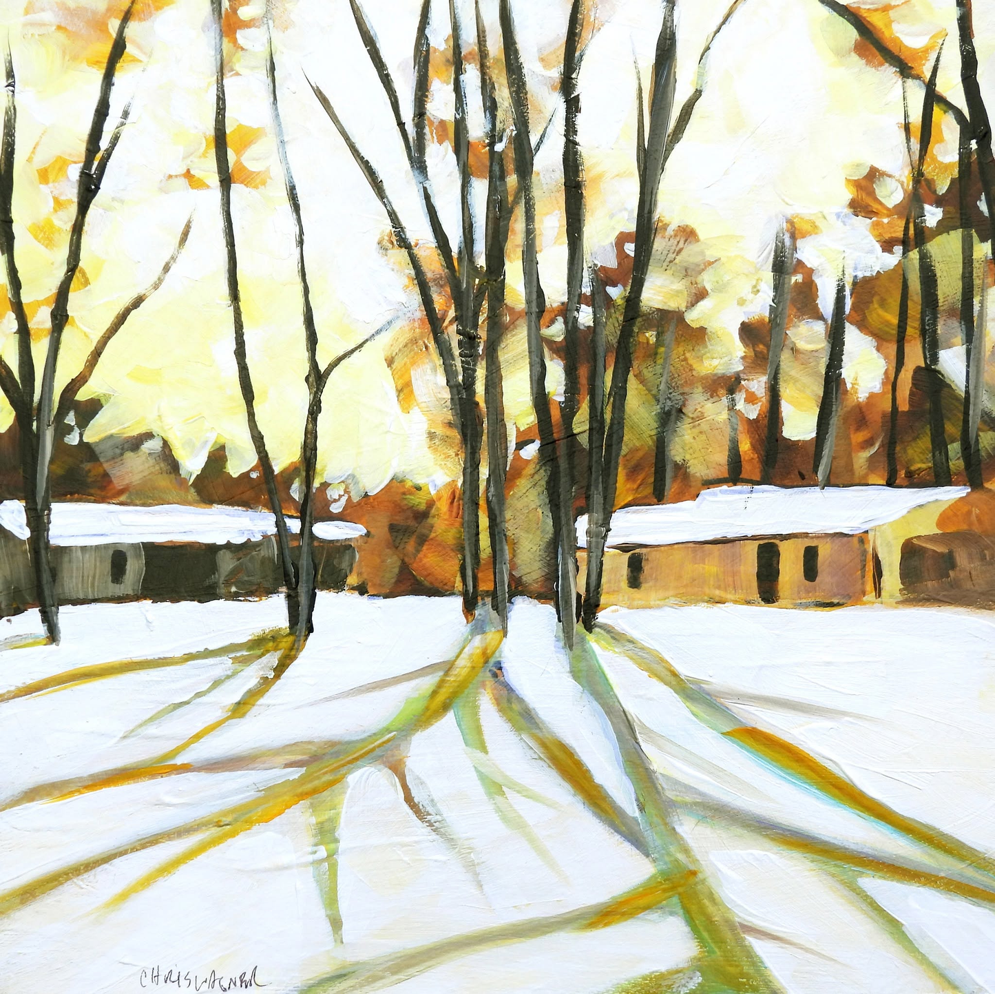 Chris Wagner Pale of Winter 12x12