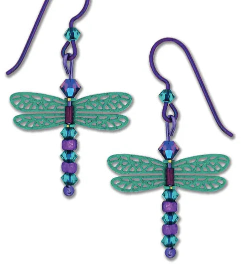 Earrings Dragonfly