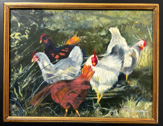 Kathy Rivera Hen Party 16x12