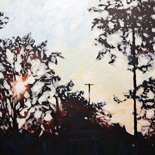 Chris Wagner Trees to the West 20x20