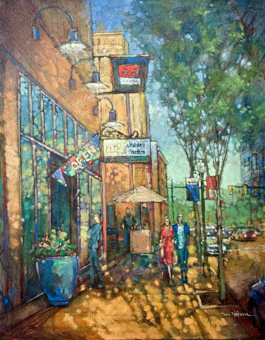 Dan Nelson Open Bright & Early 24 x 30