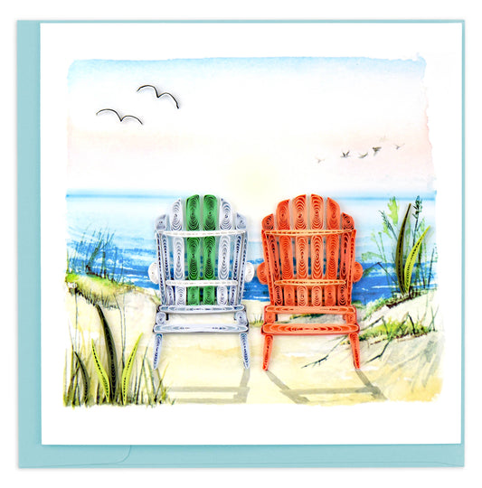 Beach Adirondack Chairs🎨 🎨 Buy Art at Carolina Creations Gallery in Downtown New Bern🎨