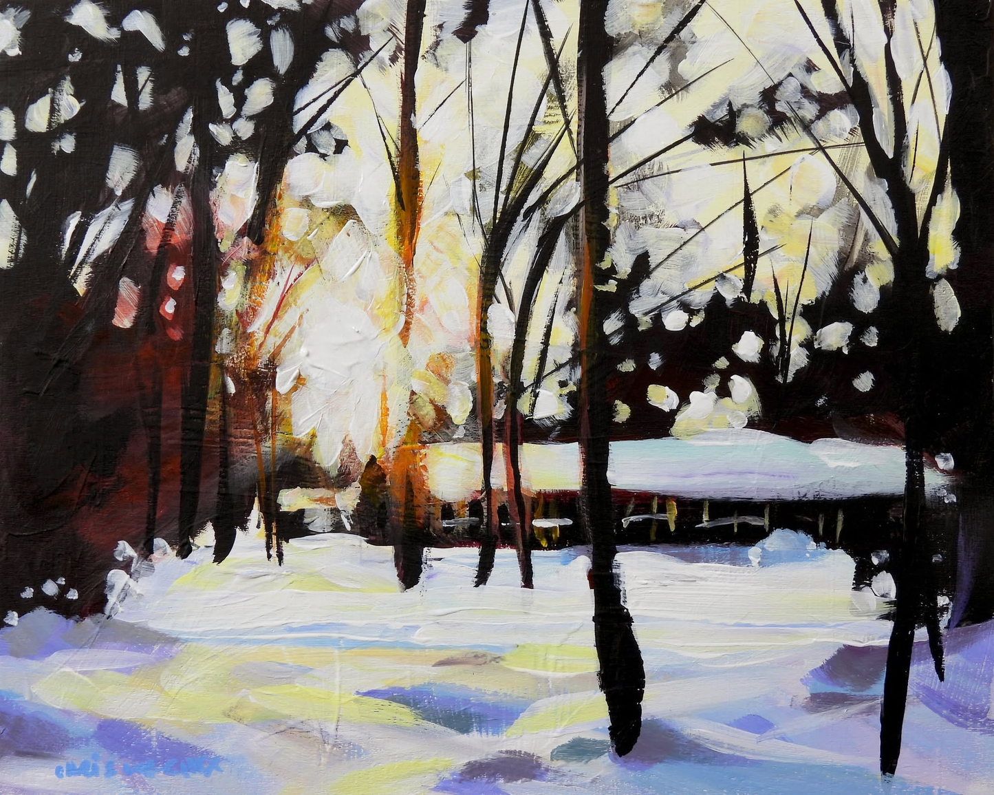 Chris Wagner Snowset 8x10