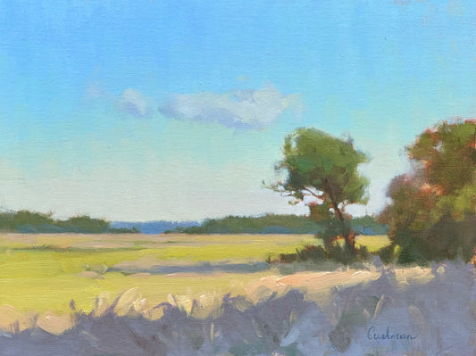 Audrey Cushman Daybreak at the Marsh 9X12
