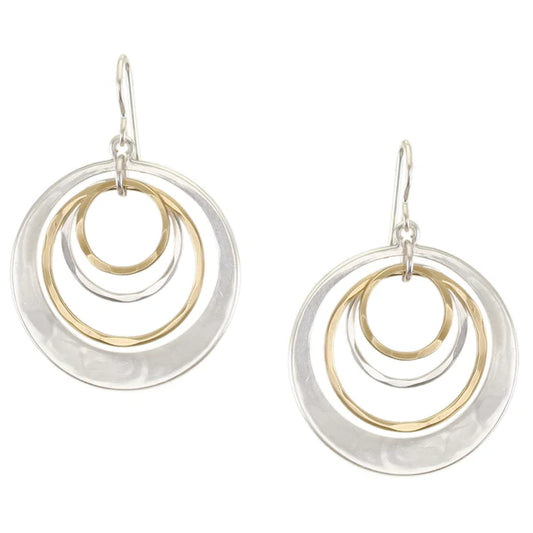 Mixed Metal Earring