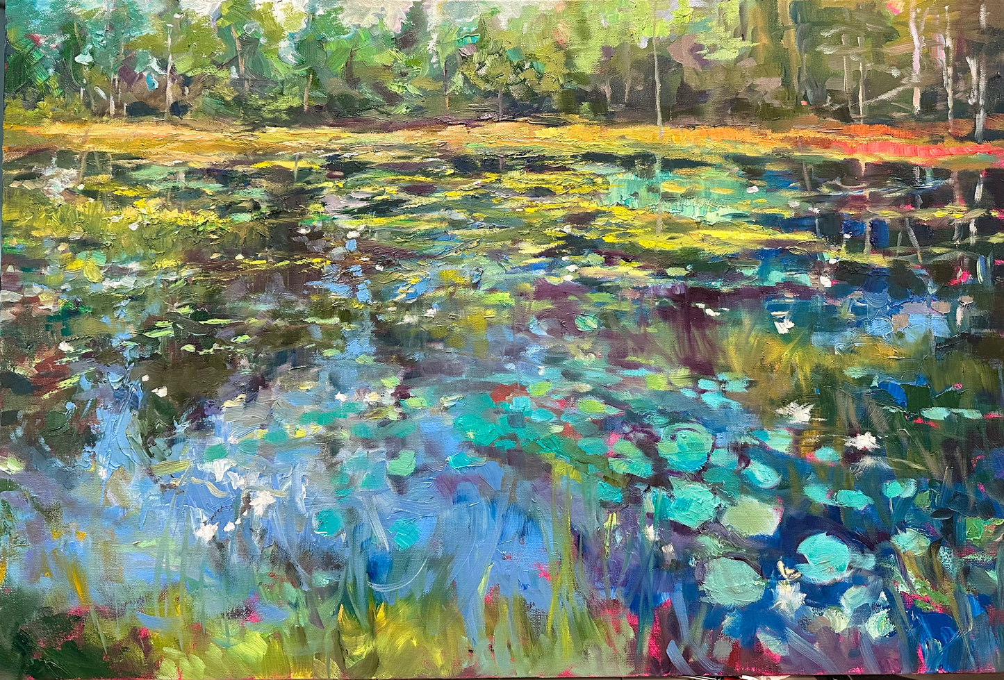 Sally Sutton Reflections 24x36