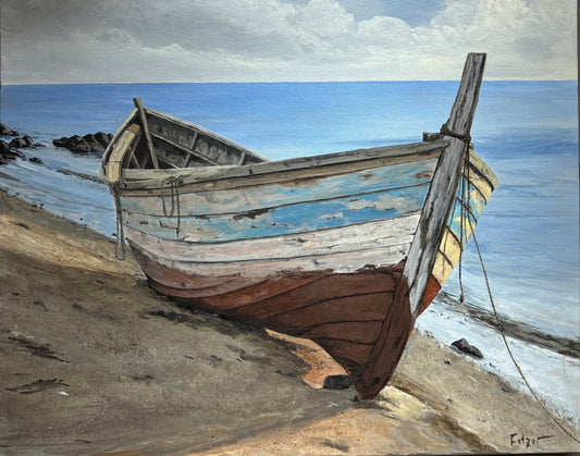 Kevin Fetzer Beached 16x20