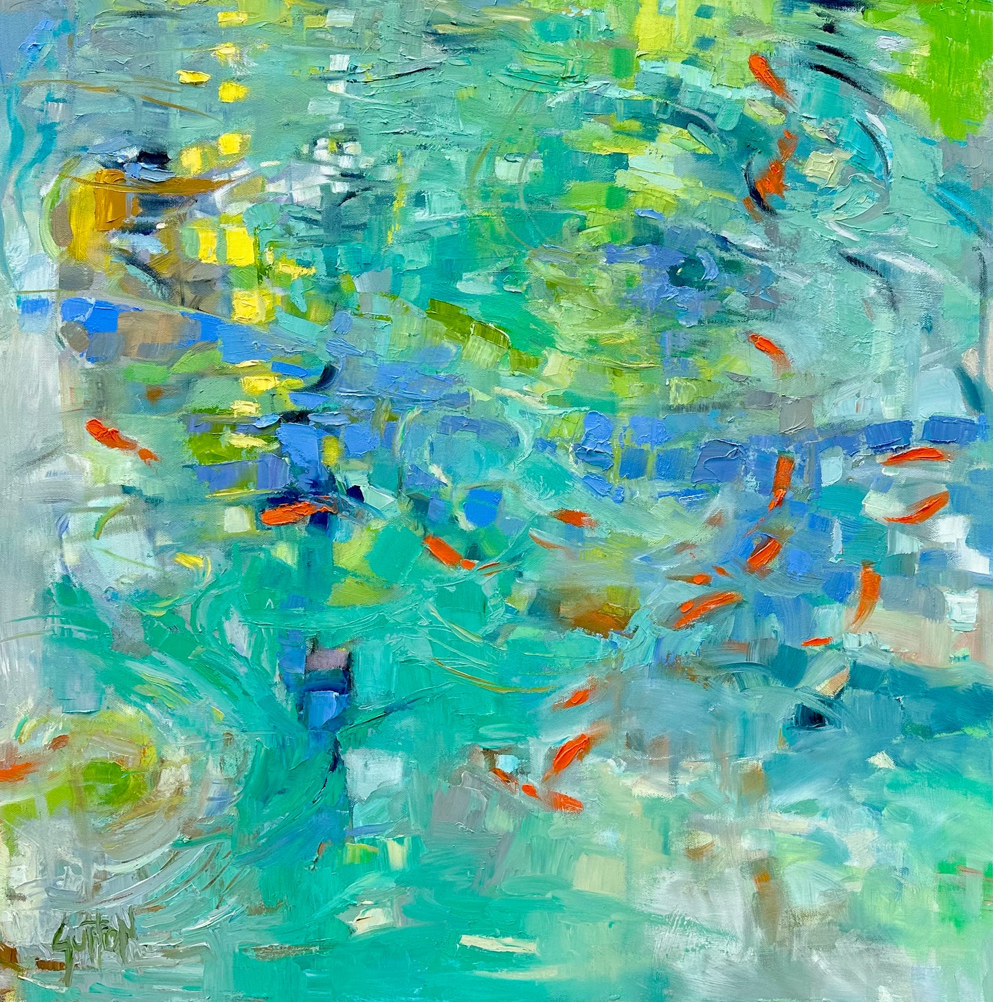 Sally Sutton Anticipation 30x30