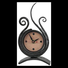 Forged Desk Clock🎨 Metal Arts🎨 Buy Art at Carolina Creations Gallery in Downtown New Bern🎨