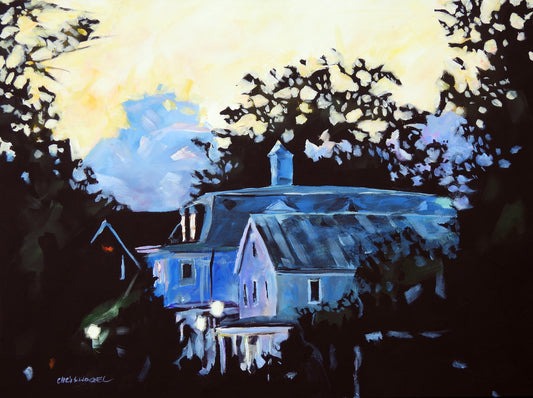 Chris Wagner Dusk Settles In 40x30