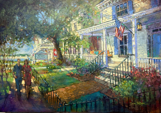 Dan Nelson New Bern Stroll 24 x 36