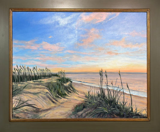 Kathy Rivera Sunset on the Dunes 30x24