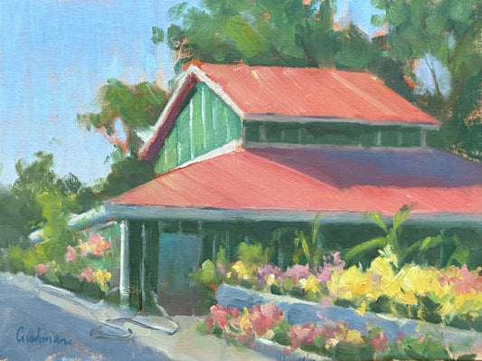 Audrey Cushman White's Farm 9X12