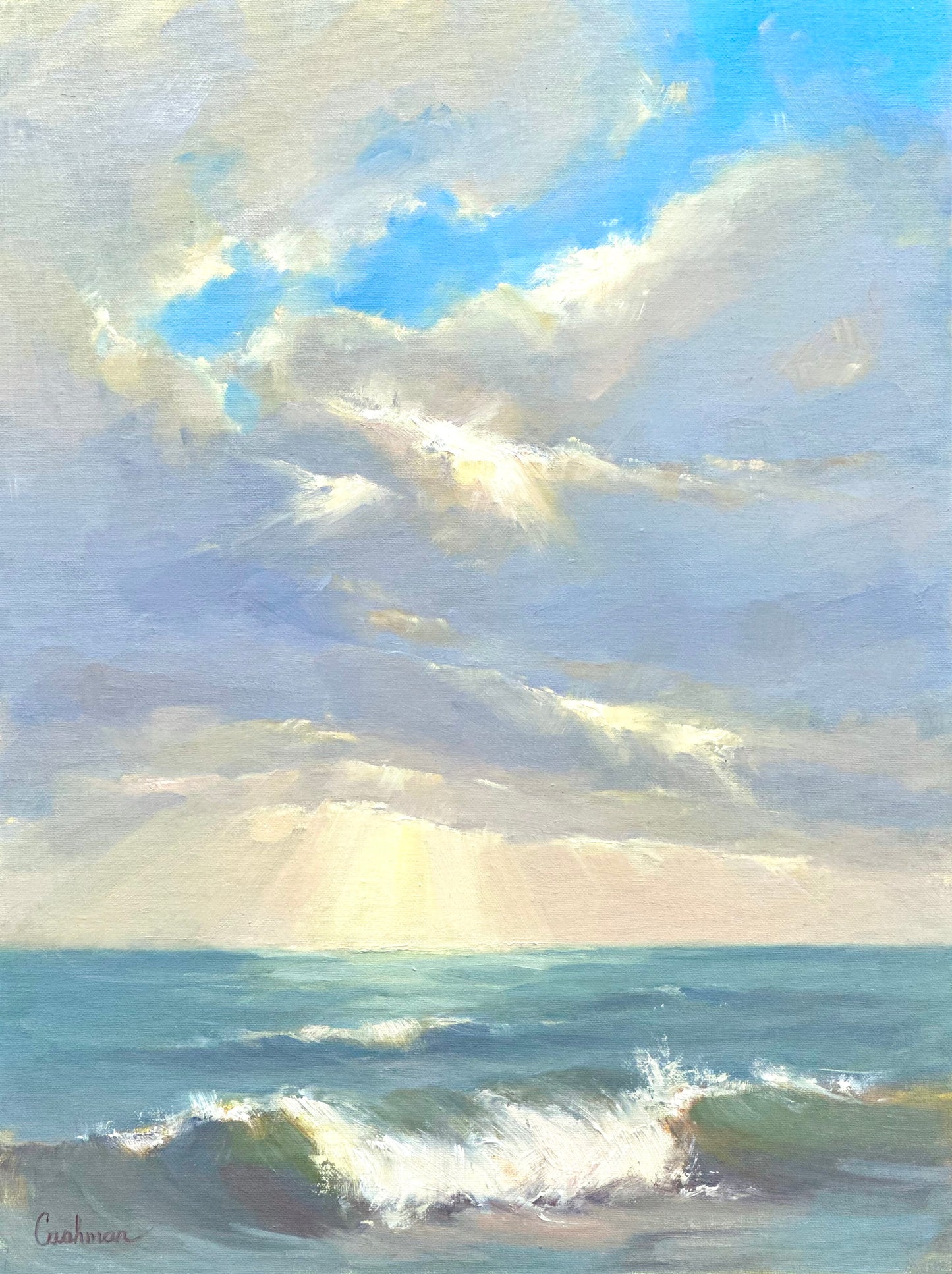 Audrey Cushman Awakening Sky 12X16