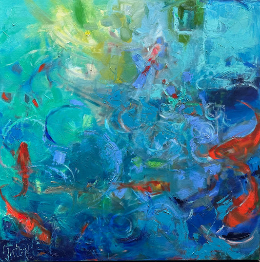 Sally Sutton Journey of Discovery 36x36