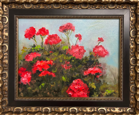 Kathy Rivera Scented Geraniums 14x11