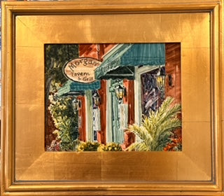 Jan Francoeur Morgan's Tavern WC🎨 Jan's Originals🎨 Buy Art at Carolina Creations Gallery in Downtown New Bern🎨