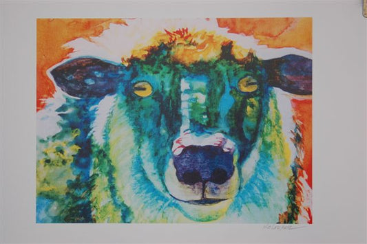 Pat Holsher Print Sheepish
