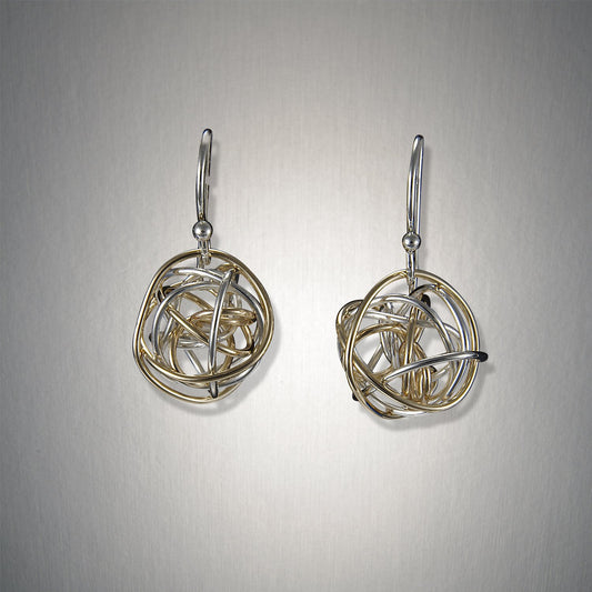 Gold Fill Knot Medium Earring