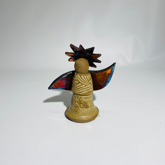 PotTerre Mini Angel🎨 Pottery🎨 Buy Art at Carolina Creations Gallery in Downtown New Bern🎨