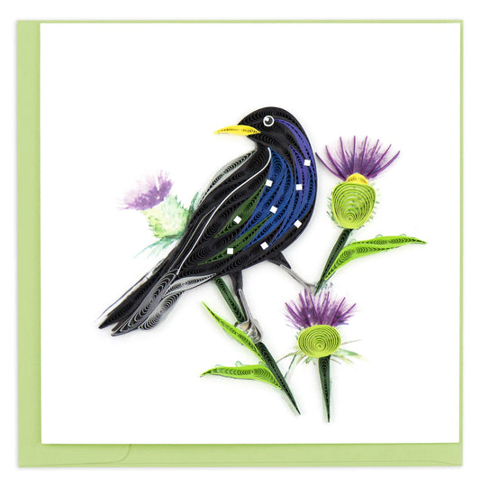 Quill Starling Quilling Card