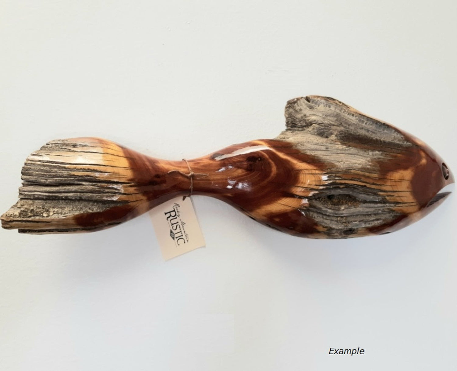 Small Fish Cedar? Wood? Buy Art at Carolina Creations Gallery in Downtown New Bern?