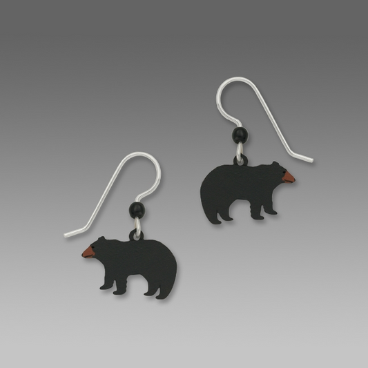 Earring Black Bear