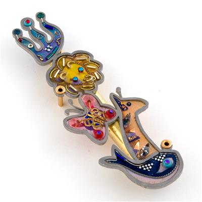YND Seeka Animals of Noah's Ark Mezuzah