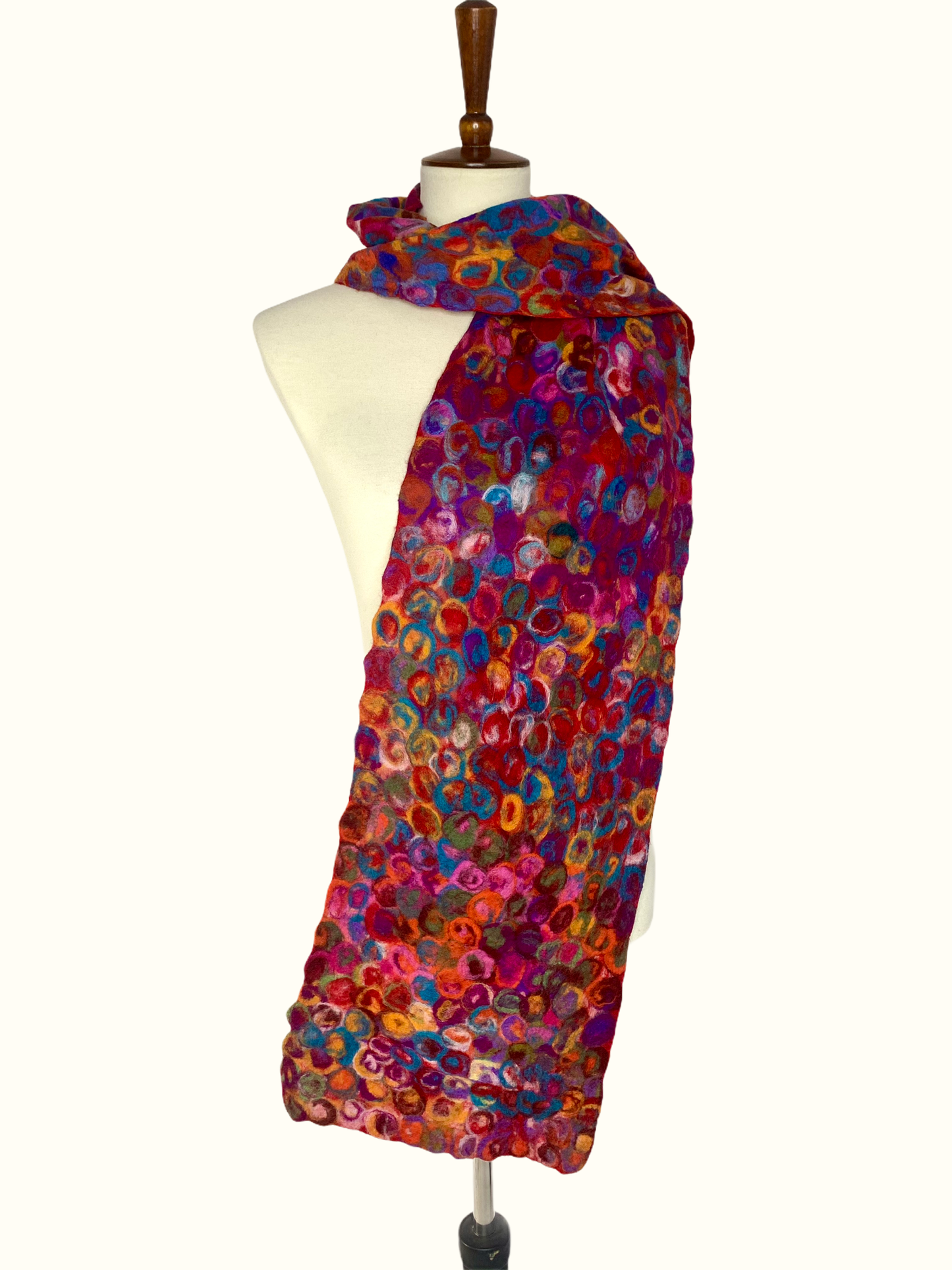 Confetti Scarf🎨 Wearables🎨 Buy Art at Carolina Creations Gallery in Downtown New Bern🎨