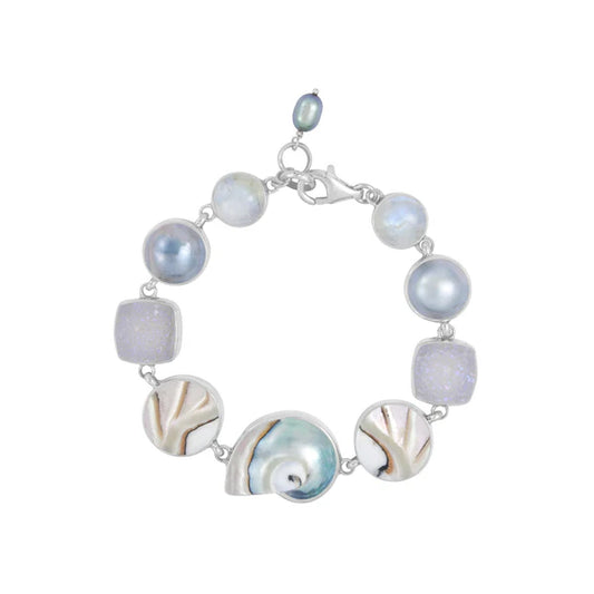 Nautilas Mabe Pearl White Druze Brace