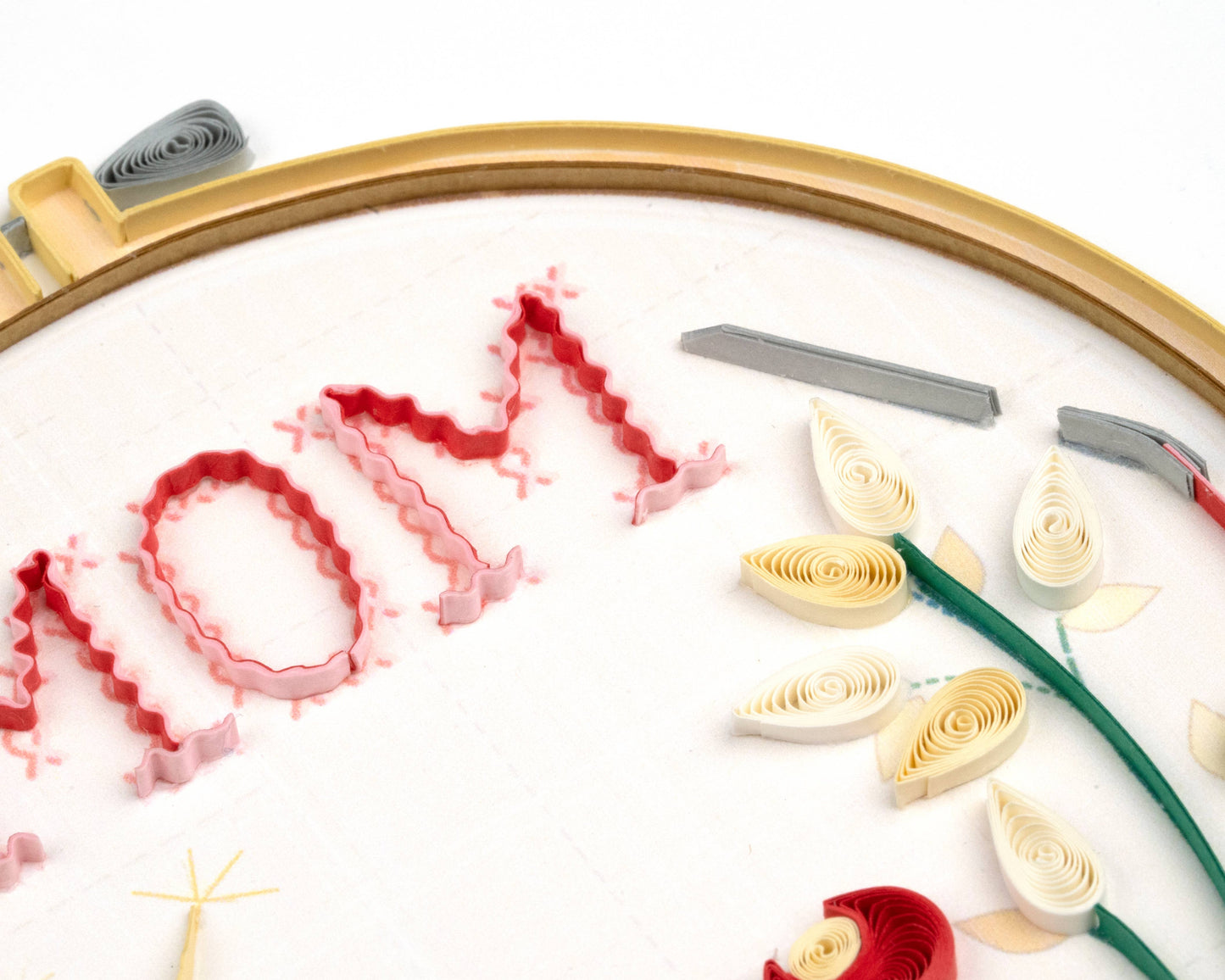 Mother's Day Cross Stitch Card