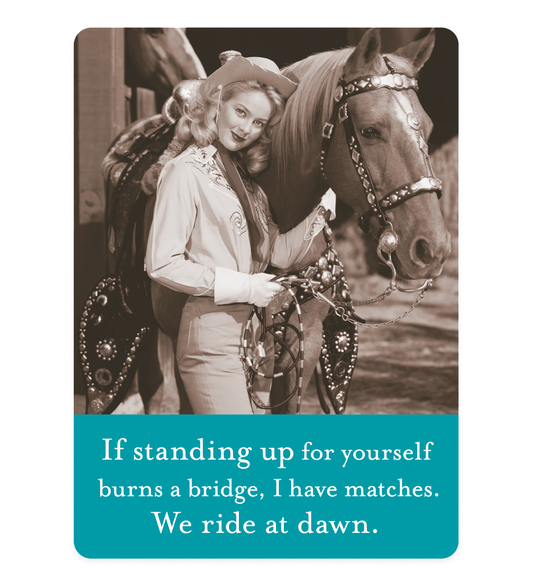 We Ride At Dawn Magnet