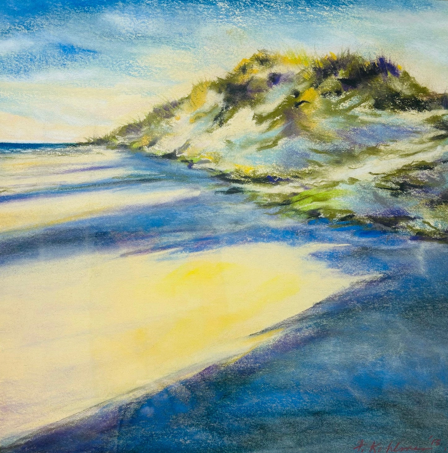 Fran Kohlmeier Dune Shadows🎨 Fran Kohlmeier🎨 Buy Art at Carolina Creations Gallery in Downtown New Bern🎨