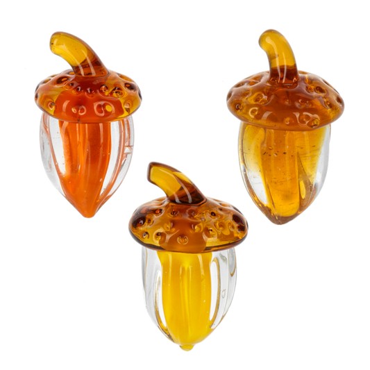 Mini Glass Acorn