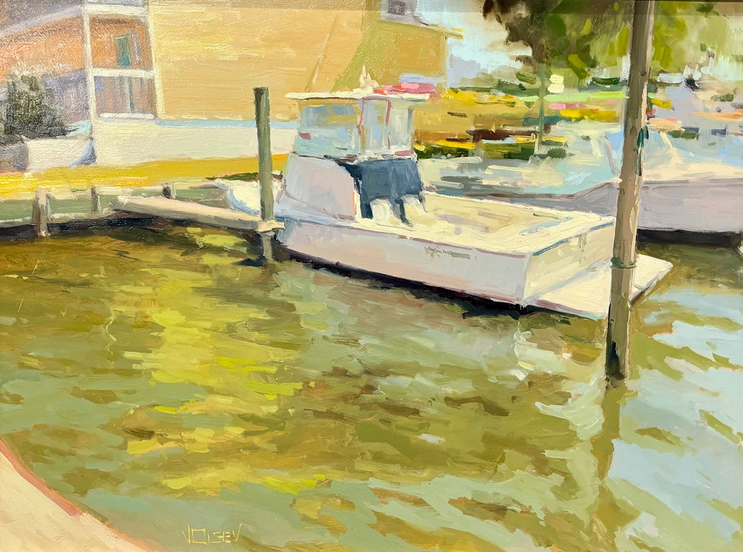 Vlad Duchev Oriental Noon Oil 18X24? Vlad Duchev? Buy Art at Carolina Creations Gallery in Downtown New Bern?