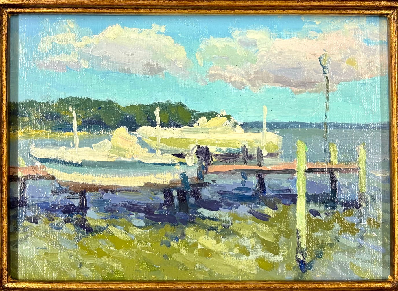 Vlad Duchev Wait Time Oil 5X7? Vlad Duchev? Buy Art at Carolina Creations Gallery in Downtown New Bern?