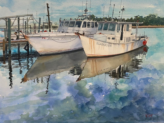 William West At Rest 33x28