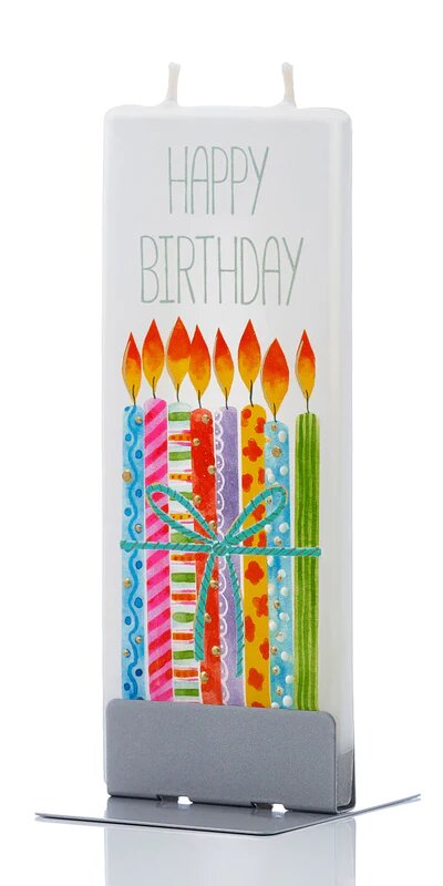 Flatyz Happy Birthday Candles🎨 Cards🎨 Buy Art at Carolina Creations Gallery in Downtown New Bern🎨