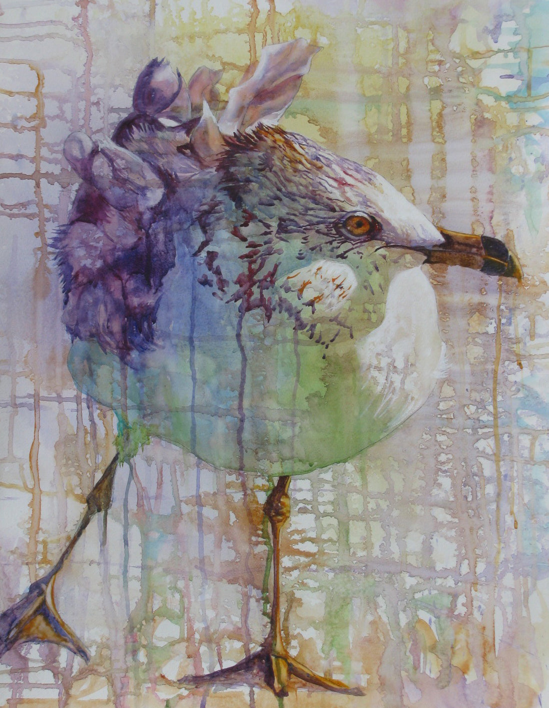 Pat Holscher Givin the Eye Print🎨 Pat Holscher🎨 Buy Art at Carolina Creations Gallery in Downtown New Bern🎨